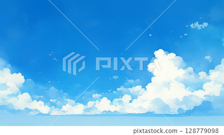 清澈的藍天 128779098