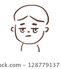 表情陰鬱的人 128779137