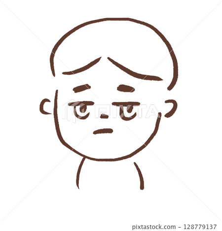 表情陰鬱的人 128779137