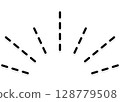 Decoration Sunburst Symbol Illustration Material 128779508