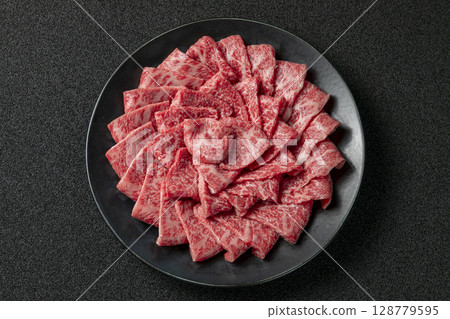 烤肉牛肉卡爾比肉屠夫 烤肉牛肉卡爾比肉屠夫 128779595