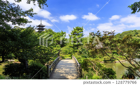 Summer at Sankeien Garden Summer at Sankeien Garden 128779766