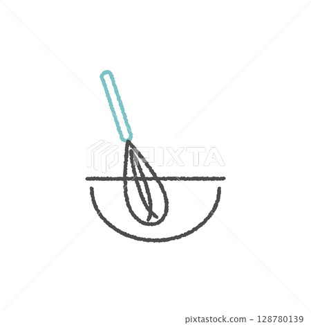 碗和攪拌器的圖標 碗和攪拌器的圖標 128780139