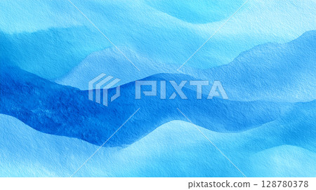 Japanese paper blue curve 128780378