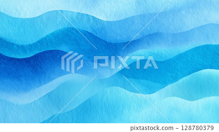 Japanese paper blue curve 128780379