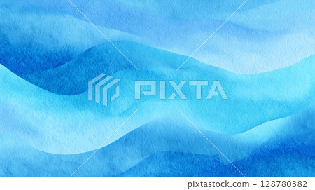 Japanese paper blue curve 128780382