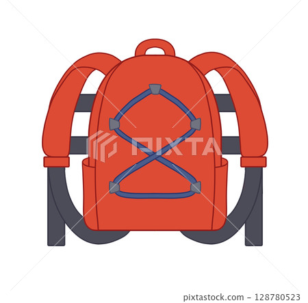 A backpack that fits your body A backpack that fits your body 128780523
