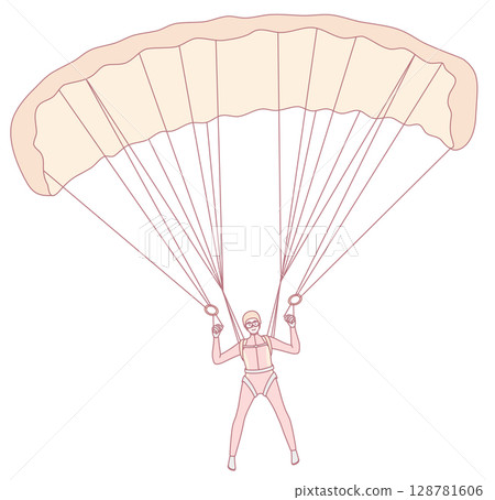 Experience the Thrill of Skydiving Adventure with Parachute in Action This Time Experience the Thrill of Skydiving Adventure with Parachute in Action This Time 128781606