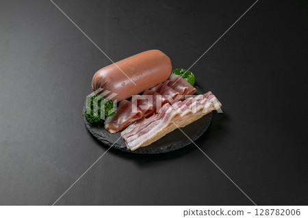Sausages, Smoked meats, Ham, Bacon, Processed meats Sausages, Smoked meats, Ham, Bacon, Processed meats 128782006