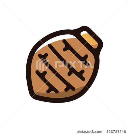 Taro, taro illustration icon (vegetables, ingredients, food material) Taro, taro illustration icon (vegetables, ingredients, food material) 128783246