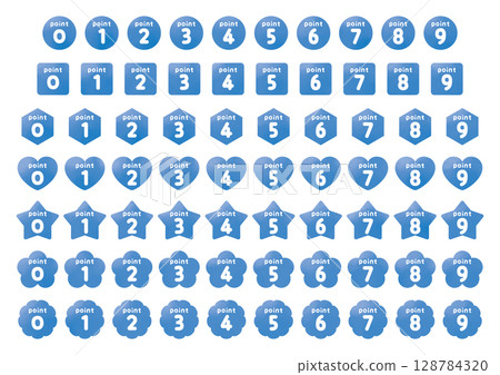數字動畫 數字 圖標 128784320