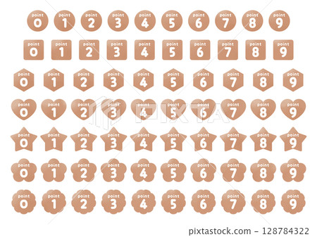數字動畫 數字 圖標 128784322
