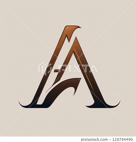 Letter A logo icon design template elements. Suitable for any kind of business or industry. 128784490