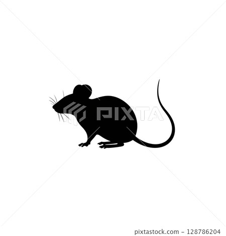 Small, cute rodent mice and rats isolated on a white background Small, cute rodent mice and rats isolated on a white background 128786204