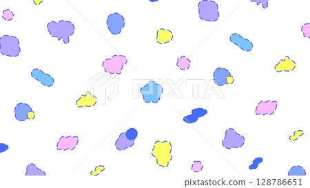 波普波浪幾何圖案 PNG 128786651