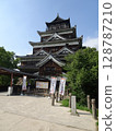Japan, Hiroshima Prefecture, Hiroshima City, Hiroshima Castle - Castle Tower - Photo Japan, Hiroshima Prefecture, Hiroshima City, Hiroshima Castle - Castle Tower - Photo 128787210