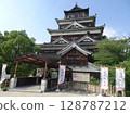 Japan, Hiroshima Prefecture, Hiroshima City, Hiroshima Castle - Castle Tower - Photo Japan, Hiroshima Prefecture, Hiroshima City, Hiroshima Castle - Castle Tower - Photo 128787212
