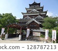 Japan, Hiroshima Prefecture, Hiroshima City, Hiroshima Castle - Castle Tower - Photo Japan, Hiroshima Prefecture, Hiroshima City, Hiroshima Castle - Castle Tower - Photo 128787213