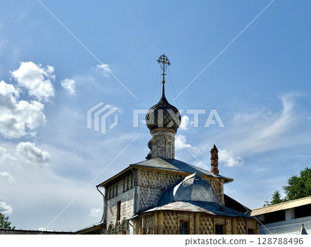 Russia Rostov Veliky July 15, 2025 Rostov Kremlin in summer. High quality photo Russia Rostov Veliky July 15, 2025 Rostov Kremlin in summer. High quality photo 128788496