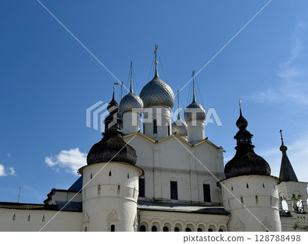 Russia Rostov Veliky July 15, 2025 Rostov Kremlin in summer. High quality photo 128788498