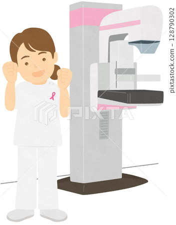 乳房X光檢查設備及放射技術人員 乳房X光檢查設備及放射技術人員 128790302