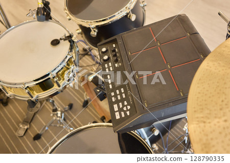 An Advanced Electronic Drum Pad designed specifically for Musicians and Music Producers alike 128790335