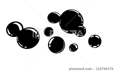 Bubbles fizzy foam doodle sketch hand drawn. Line shampoo bubbles, champagne gas linear. Water balls. sparkles. Bubbles fizzy foam doodle sketch hand drawn. Line shampoo bubbles, champagne gas linear. Water balls. sparkles. 128790379