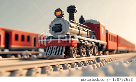 Ride the locomotive 128792658