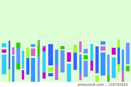 幾何圖案框架,正方形,綠色 幾何圖案框架,正方形,綠色 128792685