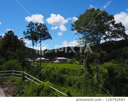 Nostalgic landscape 128792693