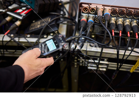 Setup of a High-quality Wireless Audio System is Crucial for Event Production and Management 128792913