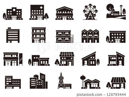 Housing & Architecture icons 08 128793444