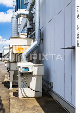 製造工廠的除塵器 製造工廠的除塵器 128793512