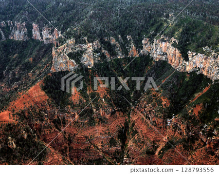Aerial View Grand Canyon Arizona 128793556