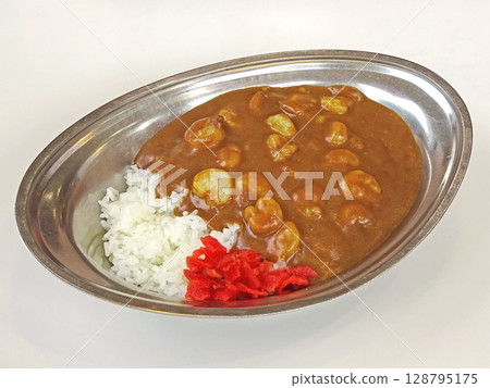 Obihiro's specialty Indian curry, shrimp curry 128795175