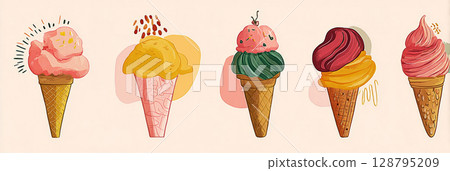 Cozy seating invites relaxation while overlooking a beautifully curated landscape featuring natural stones and lush vegetation during daylight. Nature seamlessly blends with modern design, banner 128795209