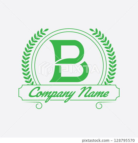Bold B Letter Logo Design Bold B Letter Logo Design 128795570