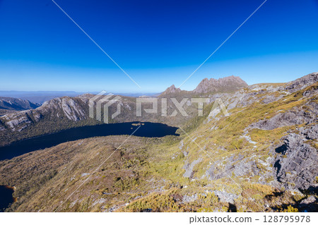 Marions Lookout at Cradle Mountain in Tasmania Australia Marions Lookout at Cradle Mountain in Tasmania Australia 128795978