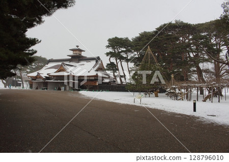 Hakodate Magistrate's Office in the middle of winter Goryokaku Hakodate, Hokkaido Hakodate Magistrate's Office in the middle of winter Goryokaku Hakodate, Hokkaido 128796010