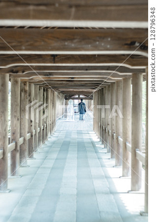 京都東福寺迴廊 京都東福寺迴廊 128796348