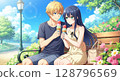 Summer couple 128796569