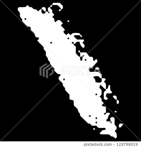 White hand drawn crayon stripe on black background, pencil chalk texture line, vector kids doodle scribble, squiggle 128798019
