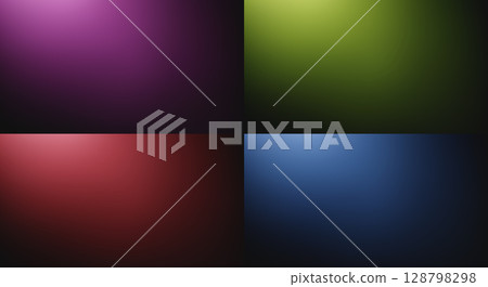 Vibrant gradient backdrops in shades of purple, green, red, and blue for creativity. Vector illustration Vibrant gradient backdrops in shades of purple, green, red, and blue for creativity. Vector illustration 128798298
