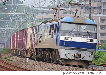 東海道本線平塚JR貨運EF210-162（新鶴見） 128798453