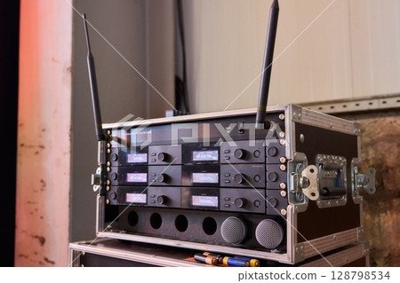 Setup of a High-quality Wireless Audio System is Crucial for Event Production and Management Setup of a High-quality Wireless Audio System is Crucial for Event Production and Management 128798534