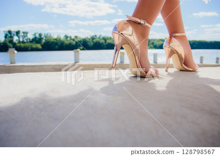A Foot Injury That Resulted from Wearing Uncomfortable and Poorly Designed Shoes 128798567