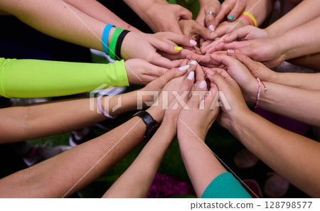 Unity and Collaboration Let Us Form a Circle of Hands Coming Together in Strong Community Unity and Collaboration Let Us Form a Circle of Hands Coming Together in Strong Community 128798577