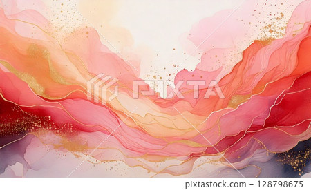 Colorful watercolor background 128798675