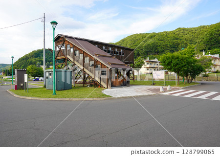 Roadside Station Stella★The remaining overpass at Honbetsu 128799065