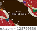 Christmas stylish background 128799330